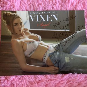 Autographed Vixen Angel